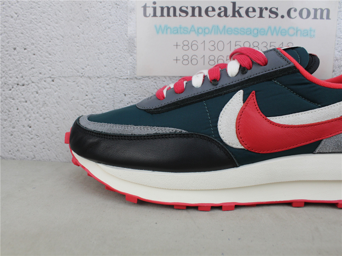 Nike LD Waffle sacai Undercover Midnight Spruce University Red DJ4877-300